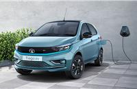 Tiago EV offered in multiple combinations of IP67-rated battery packs and charging options including a 24kWh battery pack, delivering MIDC range of 315km for longer daily driving needs and a 19.2kWh pack for short and frequent trips, with 250km range.