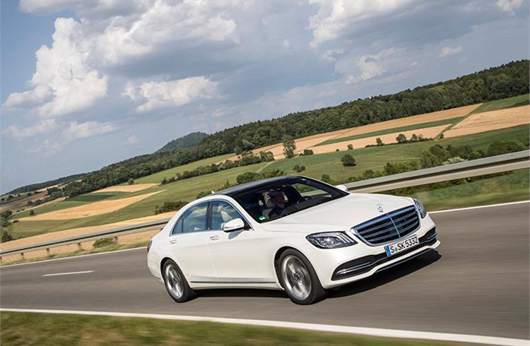 Mercedes-Benz S class model was sold to 48,000 customers globally in the first seven months of the year