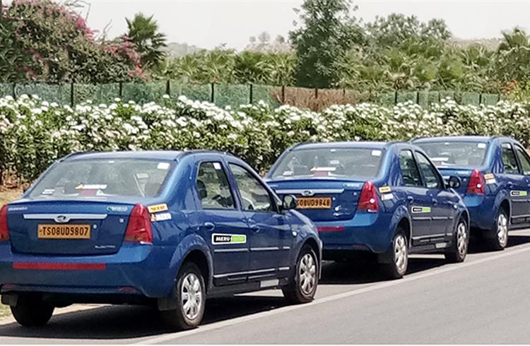 Mahindra & Mahindra is to acquire a 55 percent equity stake in radio taxi service provider Meru Cabs for a total value of Rs 201.5 crore. (File photo)