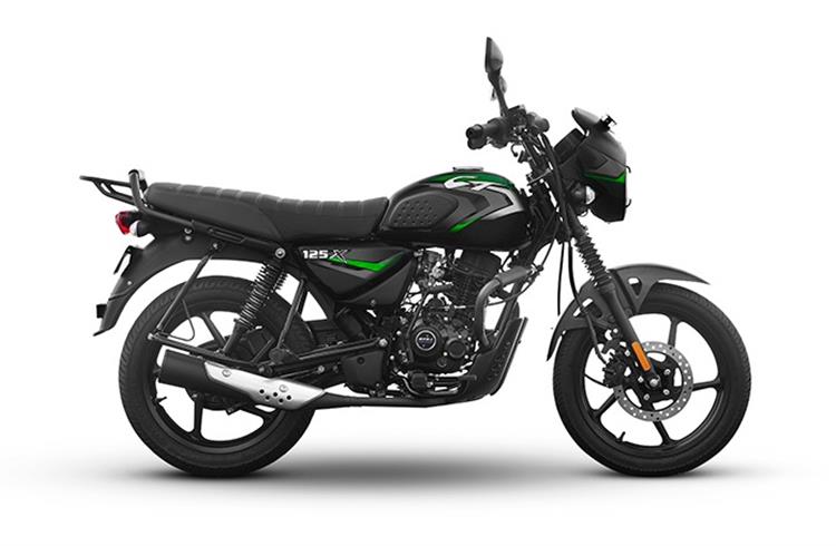 The CT 125X uses the same engine as the now-discontinued Bajaj Discover 125.