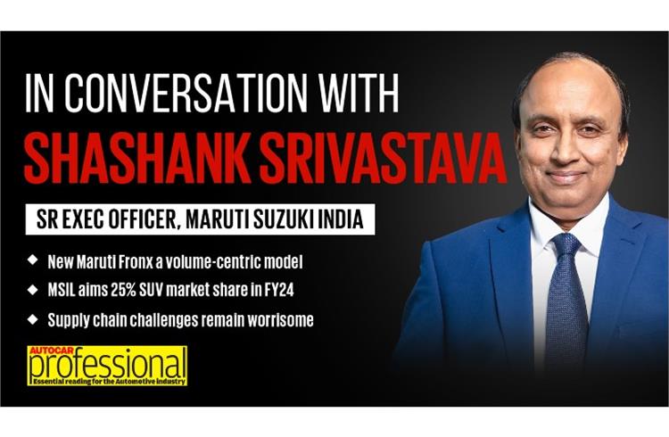 In Conversation with Maruti Suzuki India's Shashank Srivastava