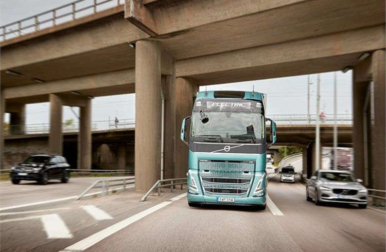 In September 2022, Volvo Trucks started series production of heavy-duty electric, 44-tonne trucks and became the first global truck maker to do so.