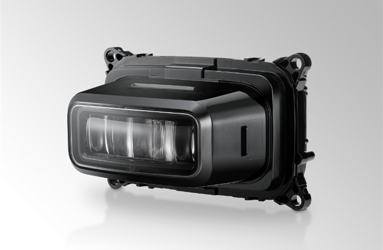 The SlimLine Bi-LED headlamp is not only powerful and robust but also sets new standards in design language. (Picture: Hella)