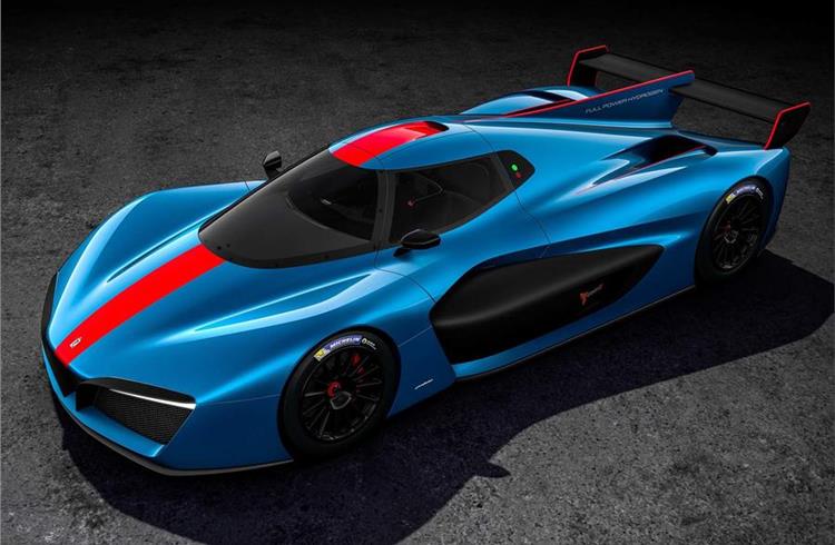 Pininfarina reveals near-complete PF0 electric hypercar