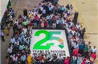 Schwing Stetter India celebrates 25th anniversary with new logo