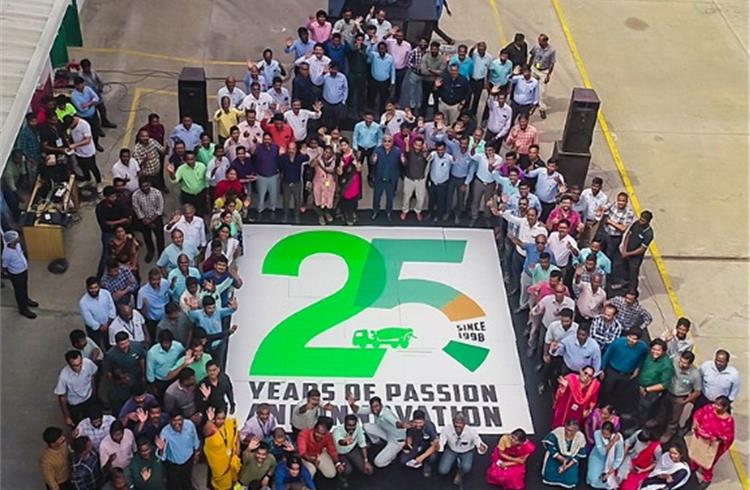 Schwing Stetter India celebrates 25th anniversary with new logo