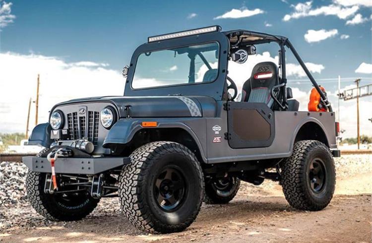 The original Roxor, manufactured by Mahindra Automotive North America at Auburn Hills, USA, was unveiled in 2018.