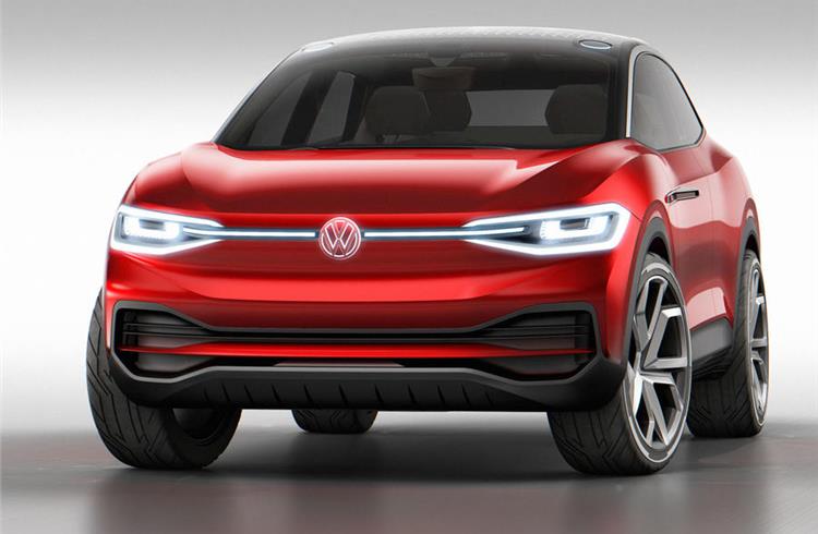 Volkswagen's Crozz concept previewed its range of upcoming ID EVs