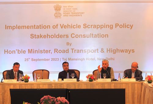 Vehicle scrappage policy is a win-win situation for all: Nitin Gadkari