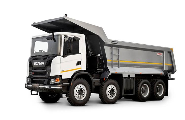The Scania NTG U-body tipper. The Swedish major plans to launch an NTG for the long-haulage business.