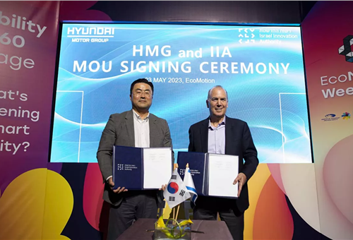 Hyundai Motor Group participates in Israel's largest start-up event, inks MoU  