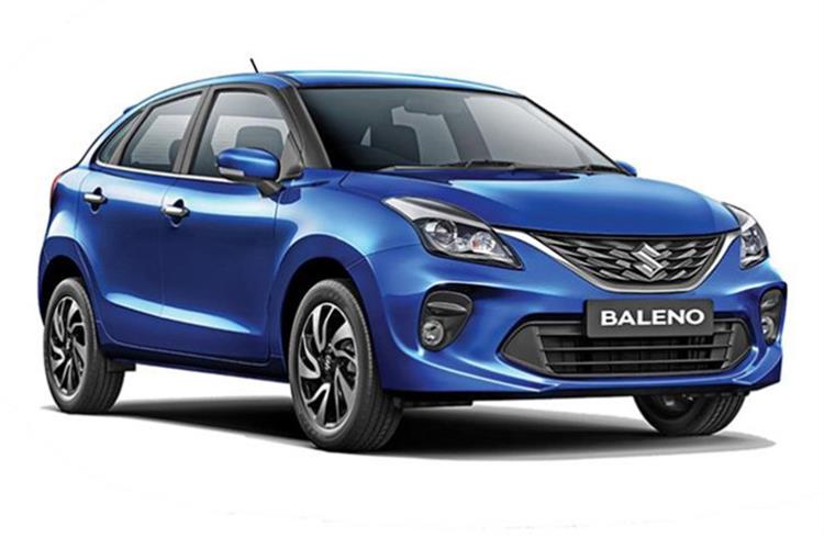 The Baleno is Maruti Suzuki’s largest hatchback and available with a choice of petrol and mild-hybrid petrol engines.