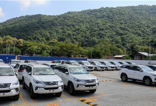 Toyota Kirloskar Motor opens its first regional stockyard in Guwahati