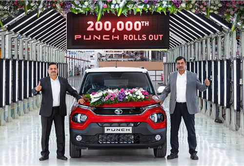 Tata Motors rolls out 200,000th Punch 20 months after launch