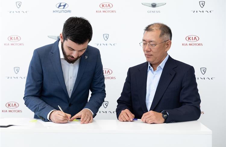 Hyundai Motor and Kia Motors invest 80m Euro in Rimac, will establish technology partnership too