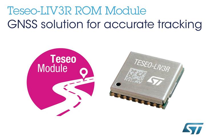 The Teseo-LIV3R GNSS module