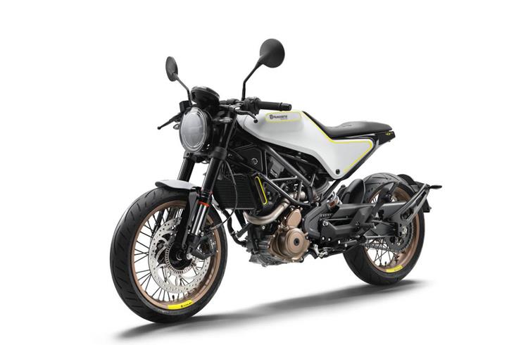 The Husqvarna brand will enter the India market next year with the Vitpilen 401 (pictured above) and Svartpilen 401.