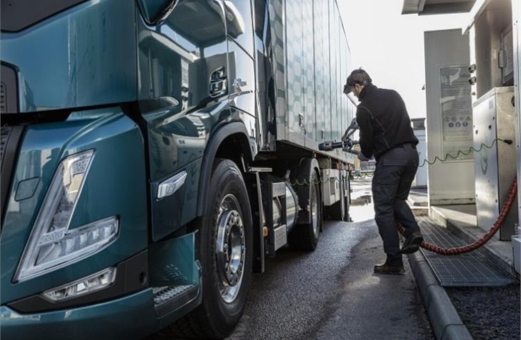 Volvo Trucks sees an increase in demand for LNG heavy-duty truck operations in Europe