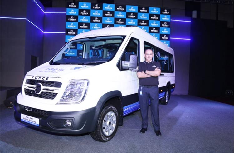 The new monocoque T1N platform, for both diesel and electric powertrains, entailed an investment of Rs 1000 crore. T1N is Force Motors' first all new platform in 30 years and has 85 suppliers.