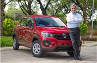 Detourbet was also responsible for getting Indian component suppliers to think out of the box to develop innovative and cost-efficient parts for the Renault Kwid.