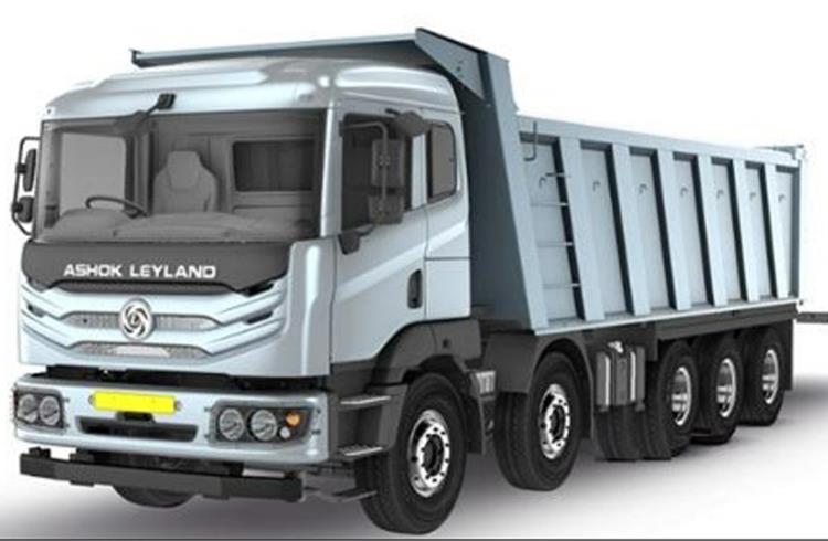 Ashok Leyland expands AVTR range with 250hp tippers