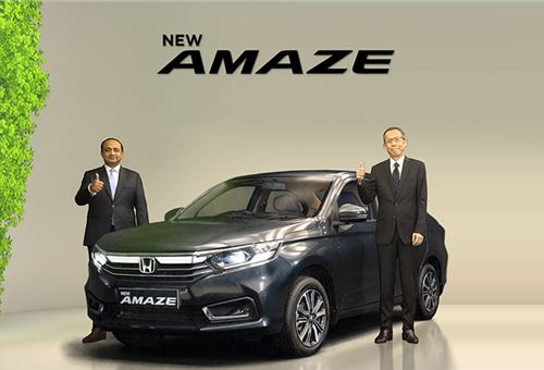 Honda Cars India launches 2021 Amaze at Rs 632,000