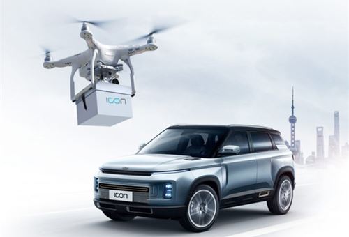 Geely delivers car keys via drone in a time of coronavirus
