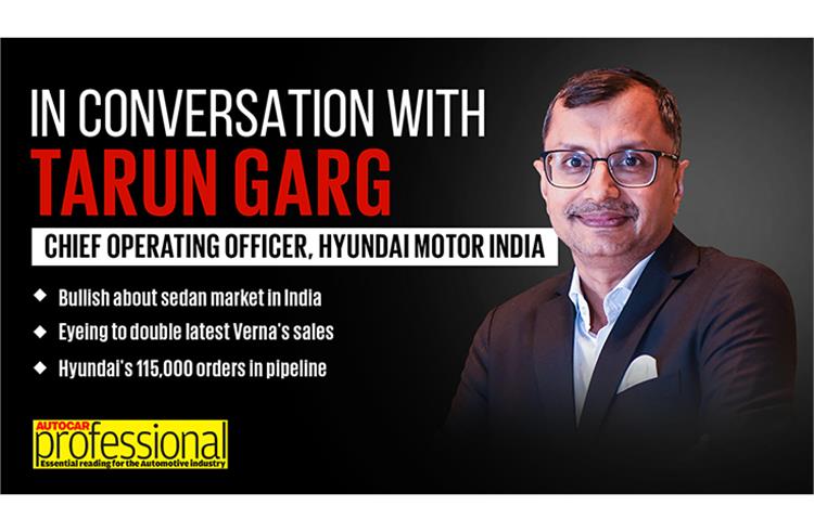 In Conversation with Hyundai Motor India's Tarun Garg