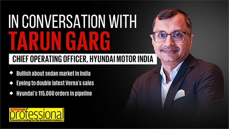 In Conversation with Hyundai Motor India's Tarun Garg