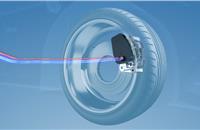 In the new, dry brake-by-wire system from ZF, the braking force on the wheel is generated by electric motors and no longer by a hydraulic system.