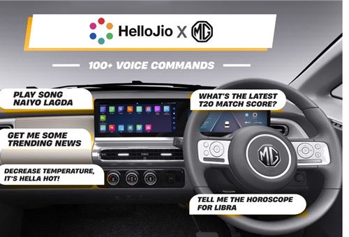 Jio Platforms to power In-Car Voice Experience for MG Motor India