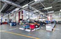 200 people test several Volkswagen Group brands 24 hours a day at the facility located in SEAT’s Technical Centre.
