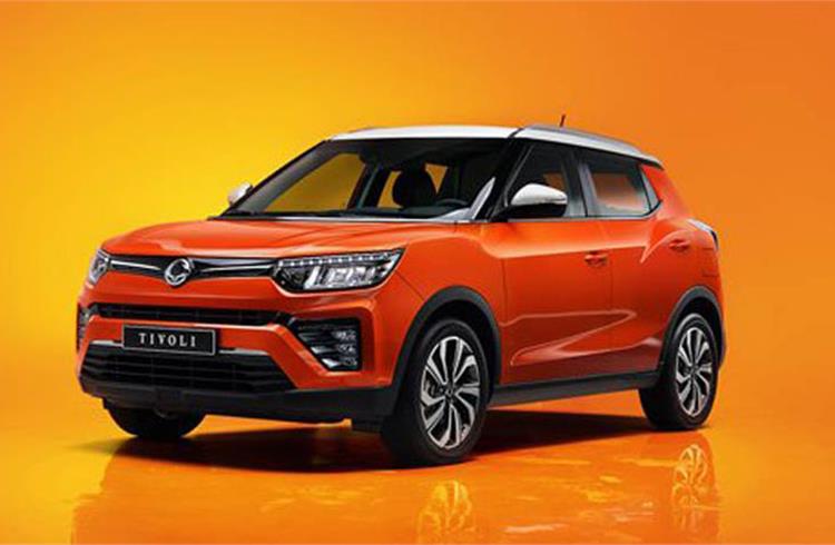 Ssangyong reveals refreshed Tivoli SUV in Korea