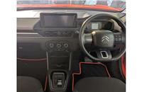 eC3 interior gets a slightly revised centre console, with a new drive controller that replaces the manual gear lever. 