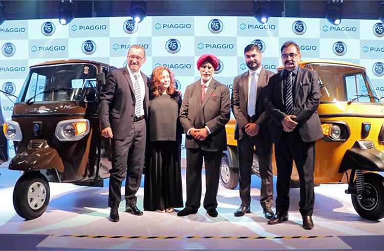 Piaggio rolls out its 2.5 millionth small CV in India