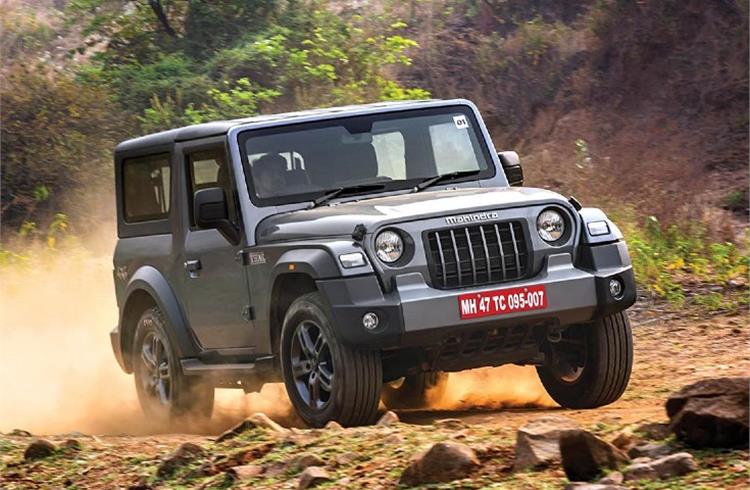 Mahindra Thar clocks 100,000 units production milestone