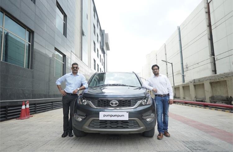 In a bid to be financially viable, Pumpumpum founders Sameer Kalra (L) and Tarun Lawadia (R) are keen on maintaining an asset-light business model.