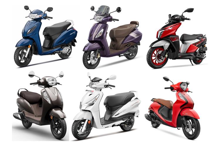 Scooter sales rise by 29% to 4.36 million units in first 10 months of FY2023, TVS gains market share