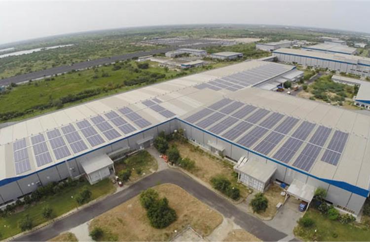 Tata Motors’ Sanand Plant increased its renewable energy consumption to 37 percent in FY2019.
