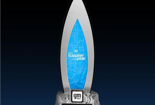 Schaeffler wins GM’s Supplier of the Year award for the third time