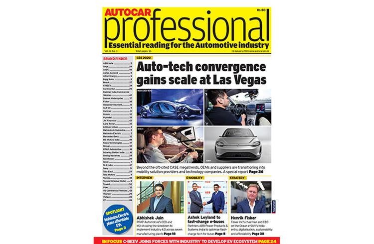 Autocar Professional's January 15 issue: Technology takes centre-stage