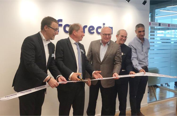 Faurecia has 60 cybersecurity experts working to prevent, detect and control cybersecurity issues. Newly set up Tel Aviv platform will contribute to reinforce the overall strategy. (Faurecia/Twitter)