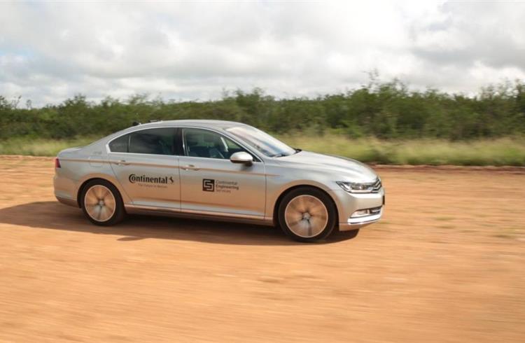 Continental pioneers tyre testing using autonomous cars