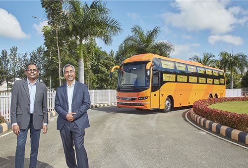 Volvo Buses India delivers sleeper coaches to Kerala SRTC