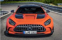 The street-legal Mercedes-AMG GT Black Series generates 537 kW and 800 Nm maximum torque, accelerates from zero to 100kph in 3.2 seconds and has a top whack of 325kph.
