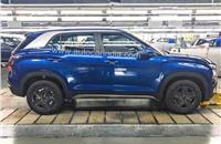 On March 7, the first 2020 model Creta rolled off the production line at Sriperumbudur.