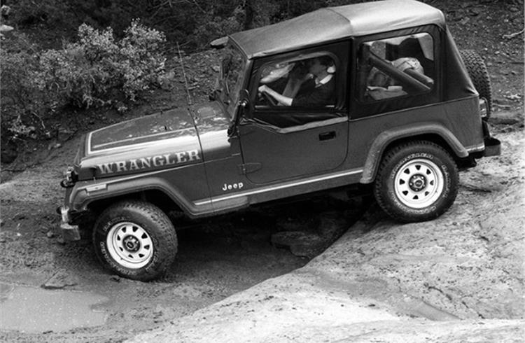 1987 Jeep Wrangler. 