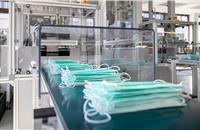 Mercedes-Benz operated a production plant for mouth and nose masks at its Sindelfingen plant with a daily capacity of more than 100,000 masks.