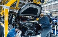 Mercedes-Benz begins producing new EQS SUV at Alabama plant