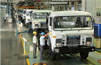 Set up in 1992, the Lucknow plant, which has an estimated production capacity of 640 vehicles per day, rolls out a variety of light commercial vehicles.
